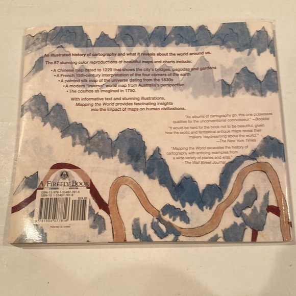“Mapping the World, Stories of Geography,” oversized stiff soft cover - Picture 2 of 3